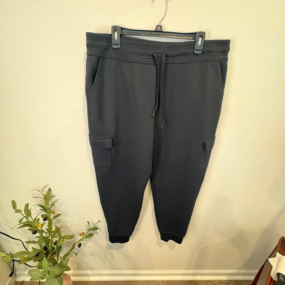32 Degrees Heat Oversized Black Cargo Joggers XL